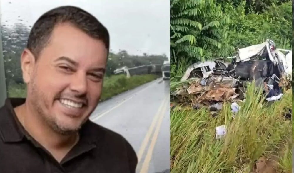 Engenheiro agrônomo morre em colisão entre picape e carreta na BR-174, em Comodoro