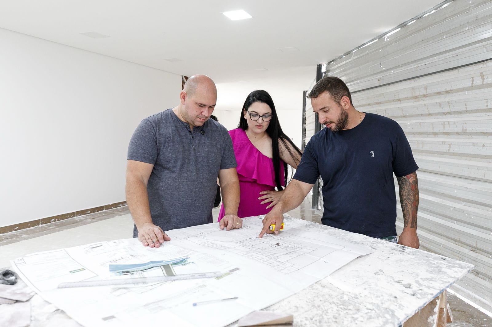 Prefeito e primeira-dama cobram agilidade em obras do novo Centro Médico Infantil