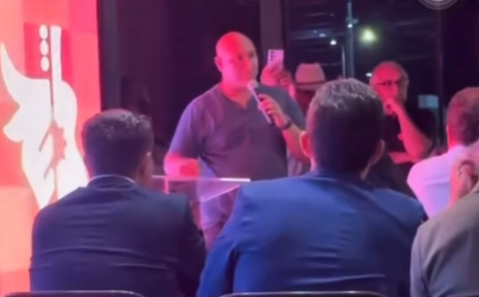 Abílio ataca ministro Carlos Fávaro em lançamento da Expoagro 2025; veja vídeo