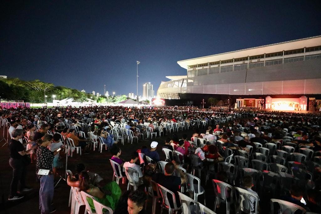 Mais de 30 mil pessoas assistiram ao Auto da Paixão de Cristo nessa Sexta-feira Santa