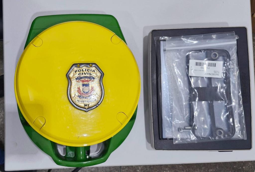 Ex-funcionário é preso com equipamentos furtados de fazenda avaliados em R$ 180 mil