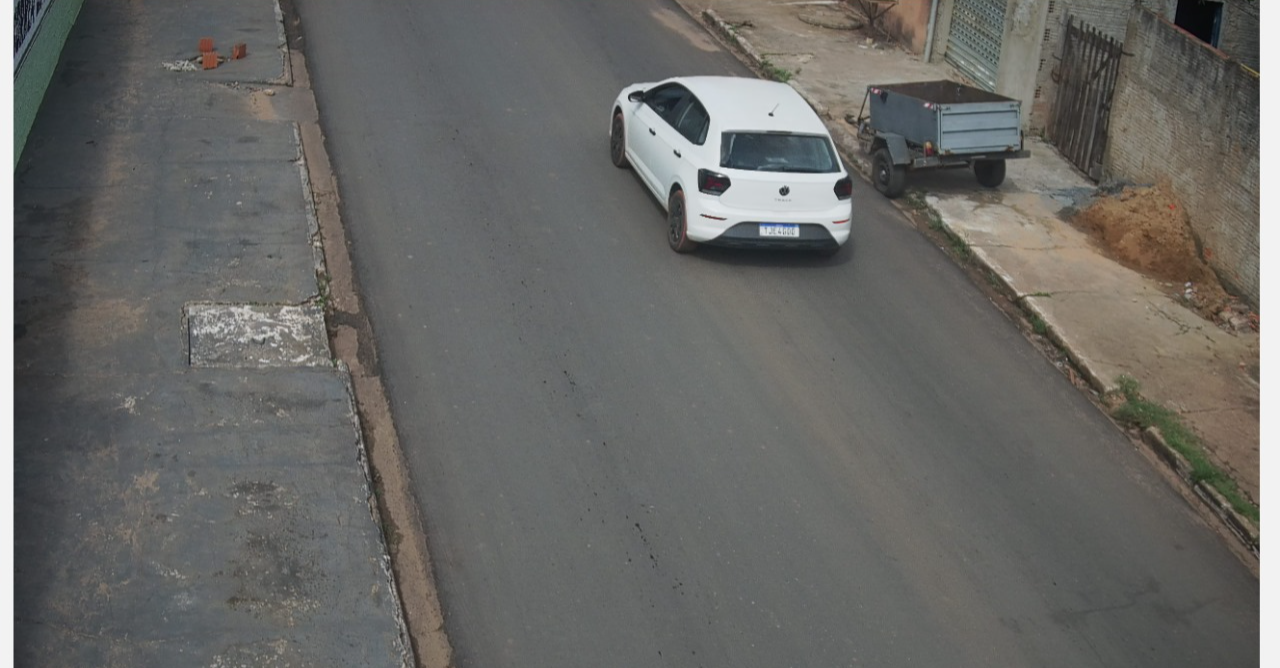 Câmeras ajudam a recuperar carro roubado em Várzea Grande