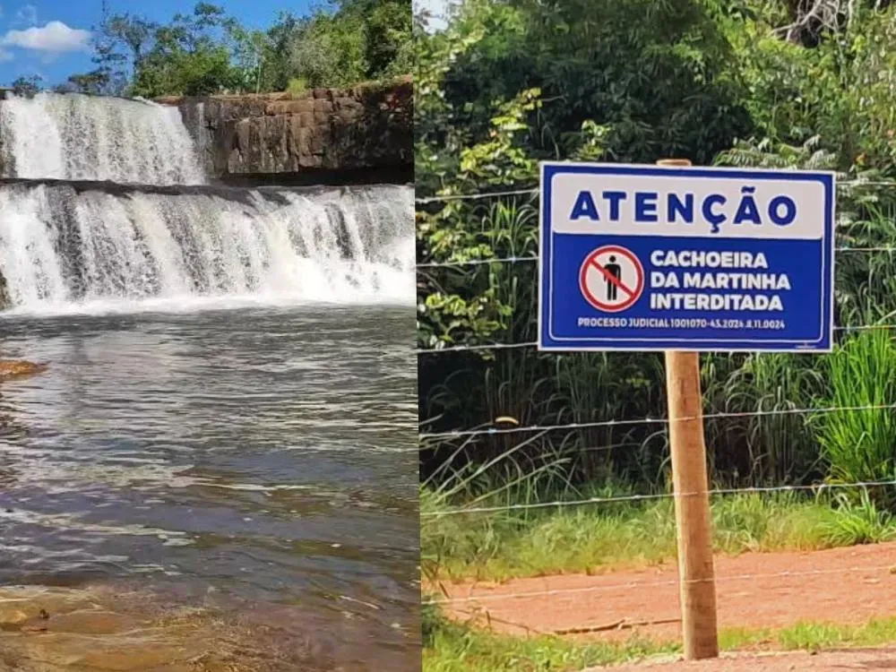 Justiça determina interdição da Cachoeira da Martinha por irregularidades ambientais