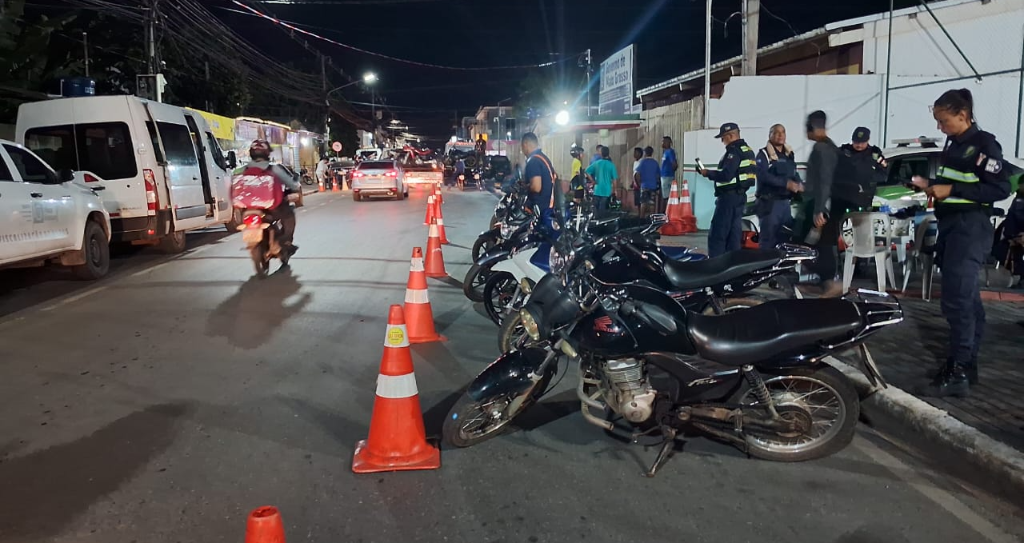 Cinco pessoas são presas durante operação contra delitos de trânsito em VG