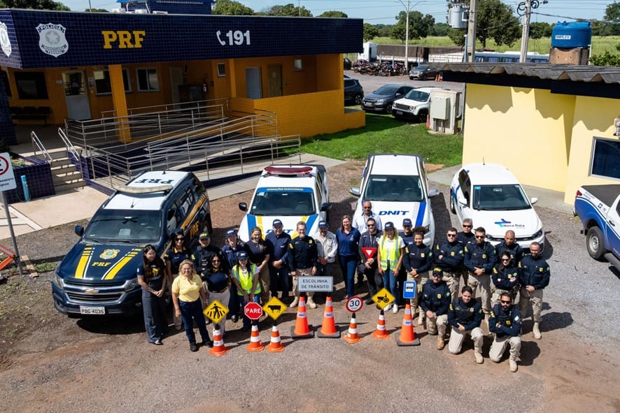 Vice-prefeita reforça parceria com PRF em lançamento da Campanha Maio