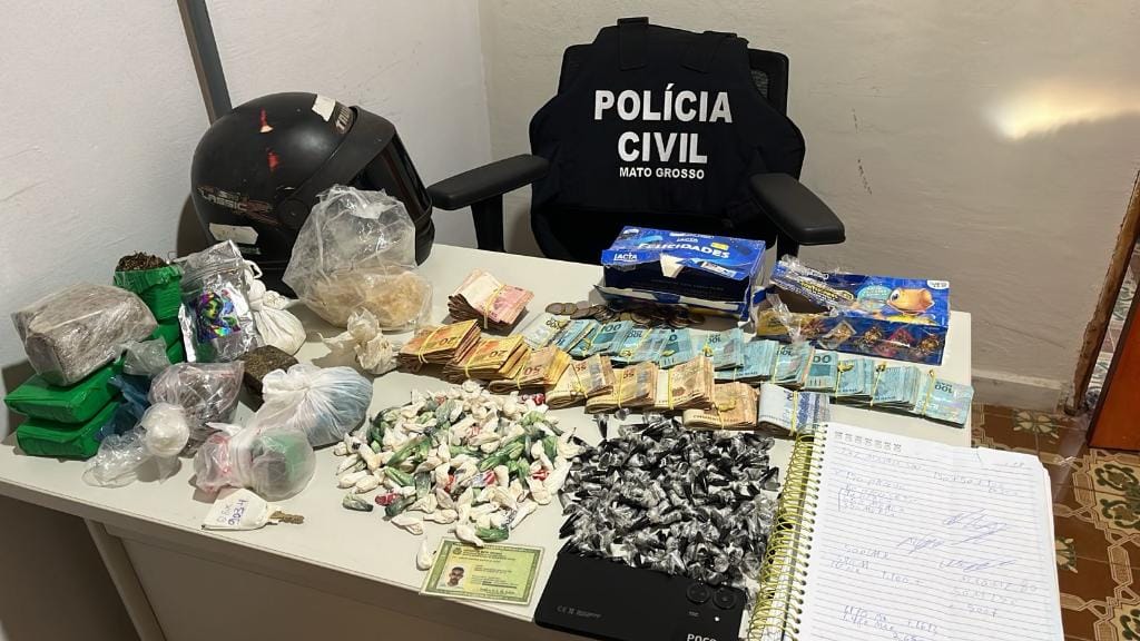 PC prende faccionados por homicídios, tráfico de drogas e extorsões a comerciantes em MT