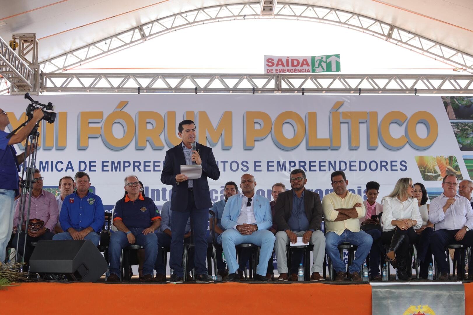 ‘O Governo Federal abandonou a BR-158 em Mato Grosso’, diz Elizeu durante Fórum Político