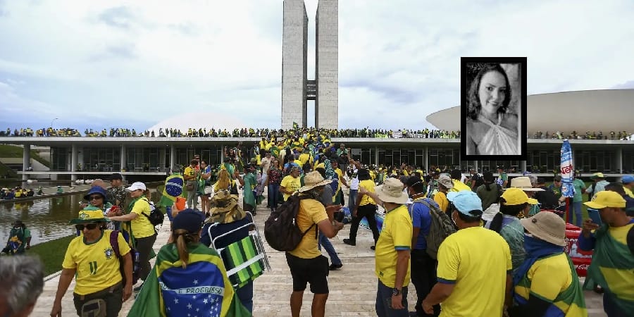 Ré por atos de 8 de janeiro, empresária de MT segue com tornozeleira por decisão de ministro do STF