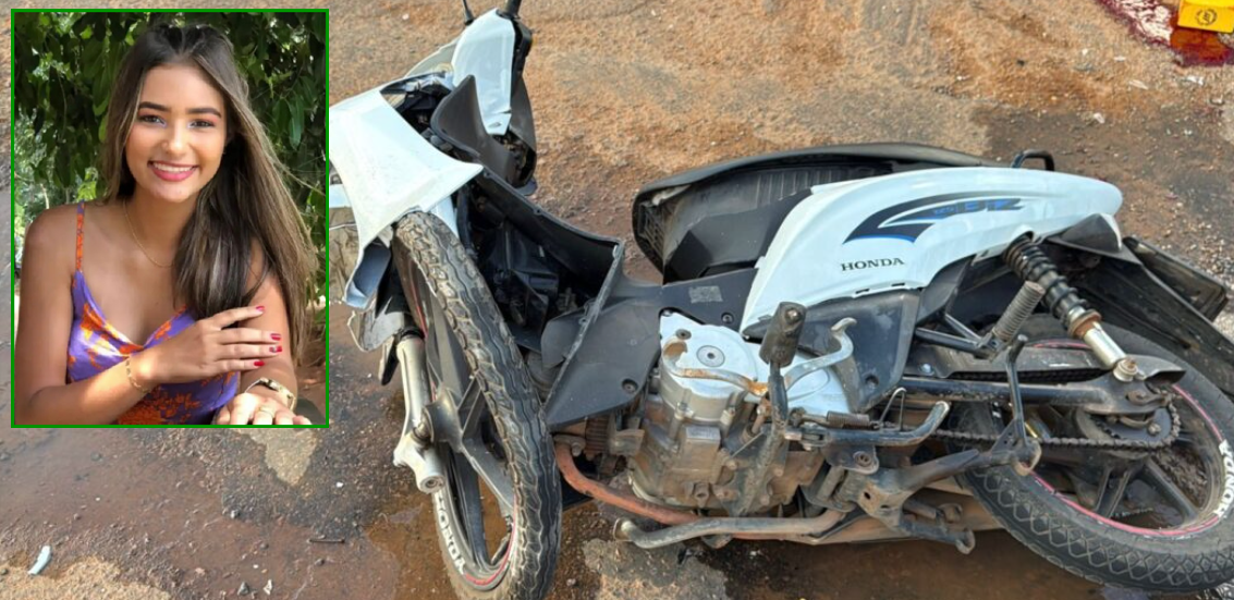 Jovem de 19 anos morre após colisão entre moto e carro em cruzamento de MT