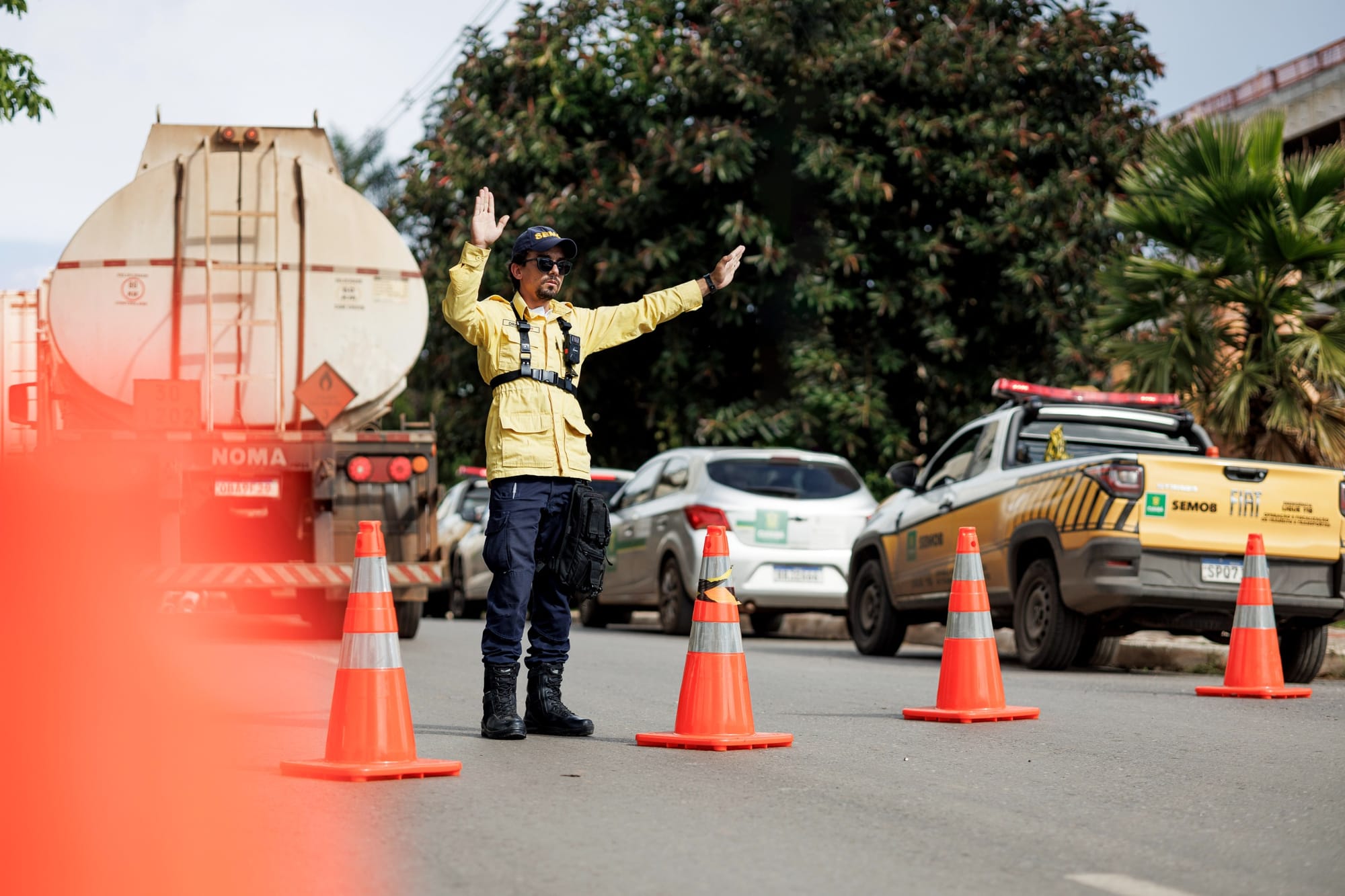 Semob orienta e organiza trânsito durante Parada do Orgulho LGBTQIA+