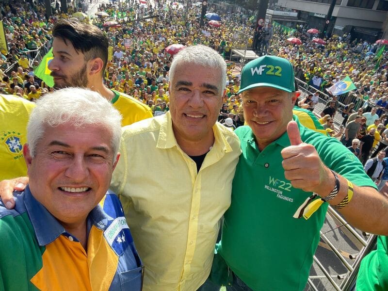 Senador de Mato Grosso participa de ato em SP pela anistia aos presos de 8 de janeiro