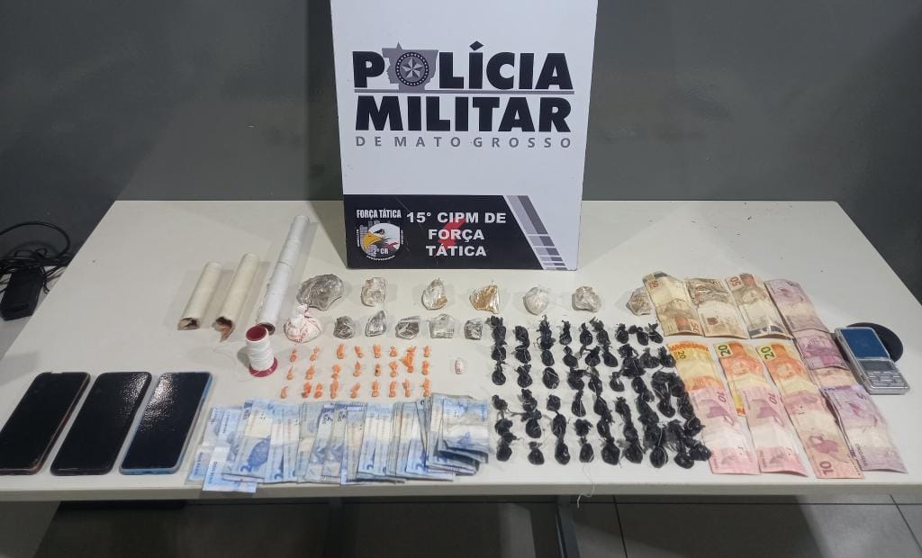 Traficante diversas passagens criminais é preso com dezenas de porções de drogas em VG