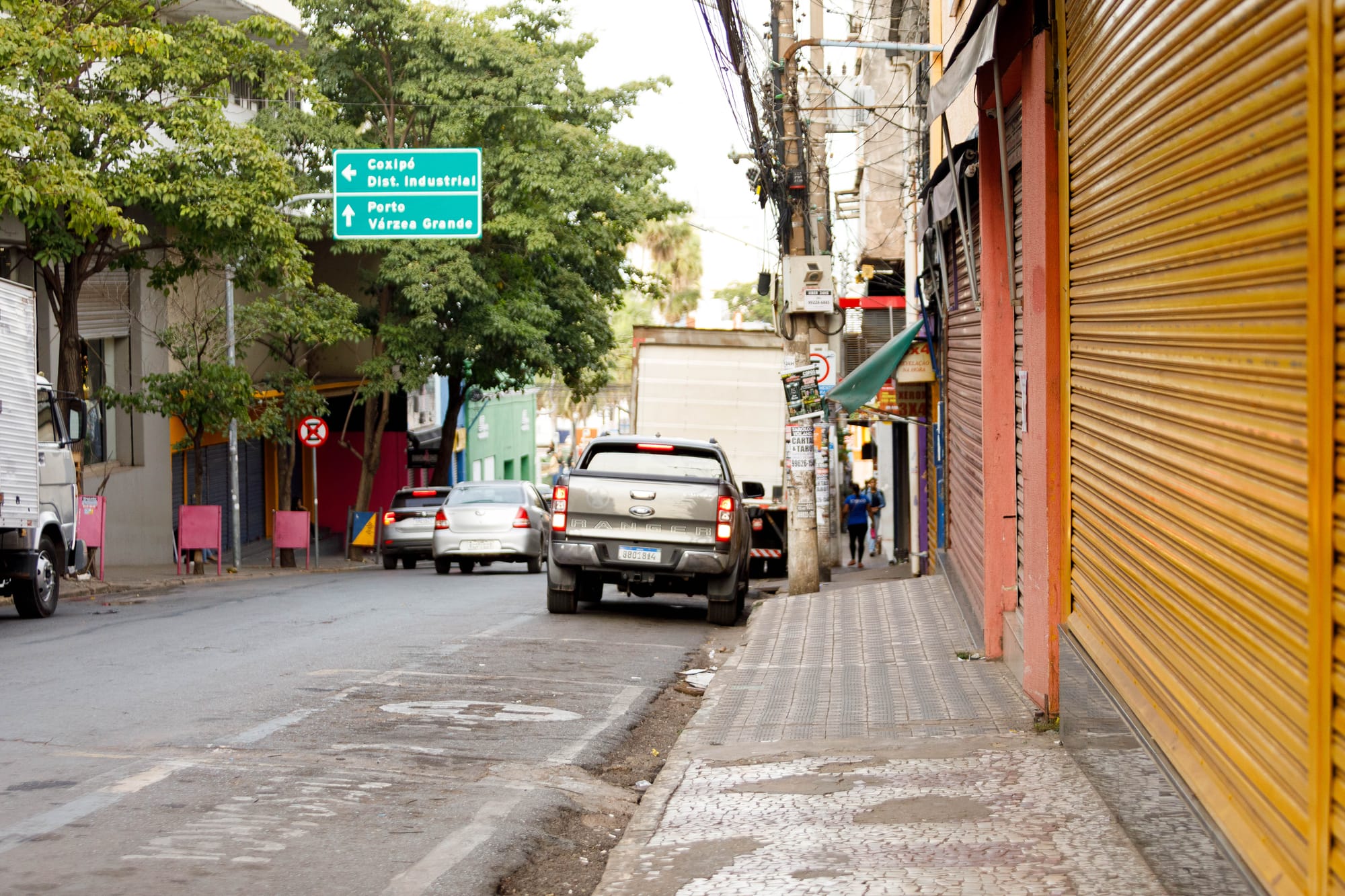 Prefeitura define espaço provisório para ambulantes na regiaõ central de Cuiabá