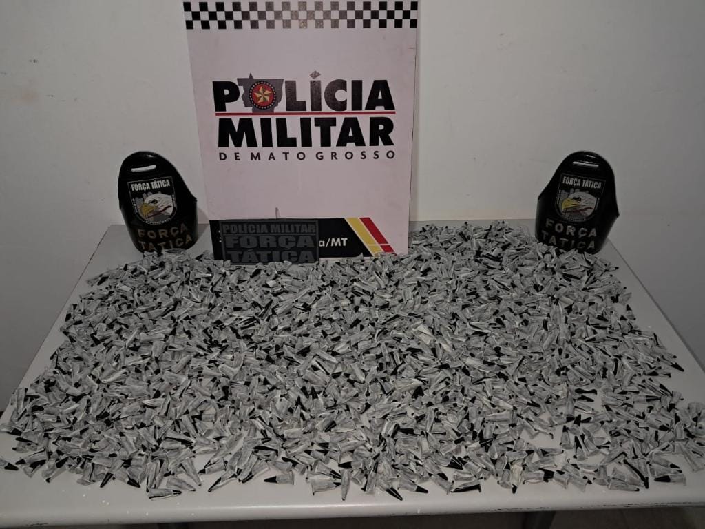 Força Tática apreende menor com mais de 1,5 mil porções de cocaína em rodoviária