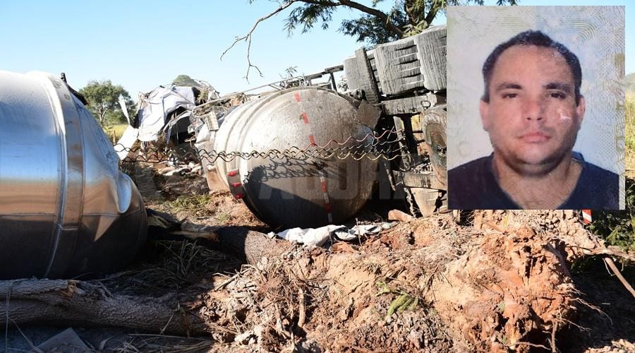 Motorista é lançado para fora da cabine e morre após colisão entre carretas na BR-364