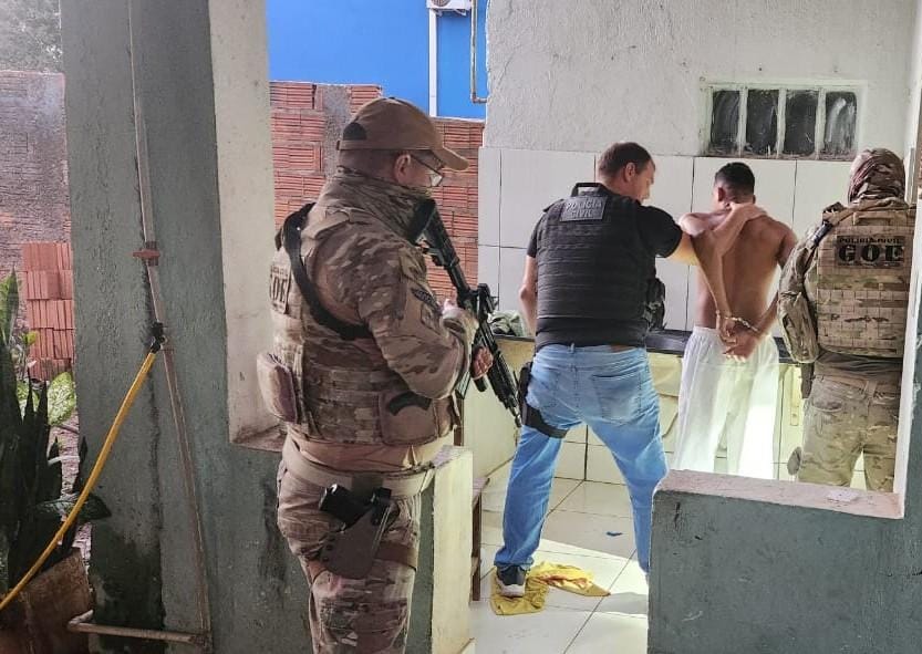 Homem que matou o pai e marido da ex-mulher é preso em Várzea Grande