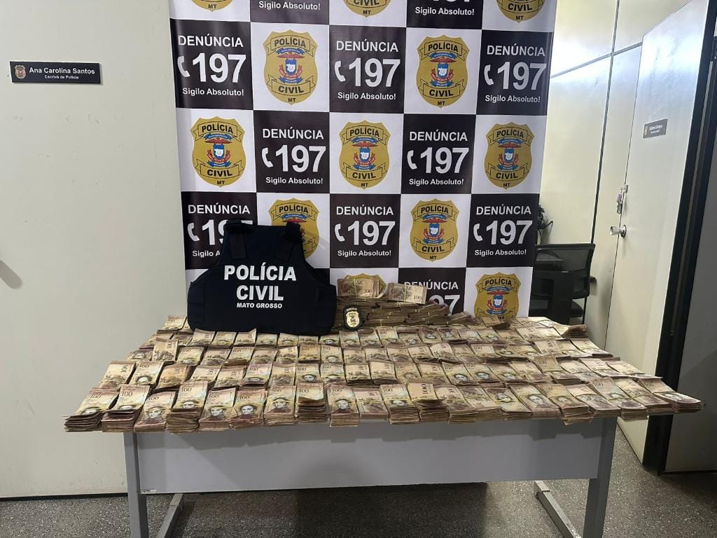 Operação apreende drogas e R$ 64 mil em dinheiro boliviano em comércio no centro de Cuiabá
