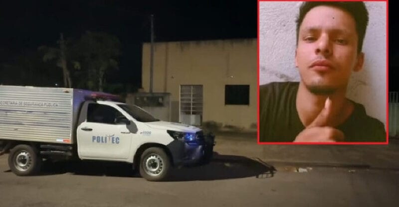 Jovem de 22 anos é assassinado dentro de casa enquanto jantava com a esposa