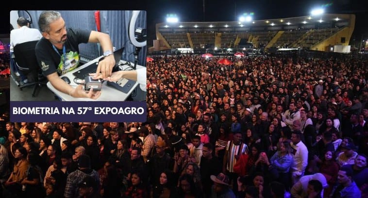 TRE realiza cadastro biométrico e outros serviços durante a 57ª Expoagro em Cuiabá