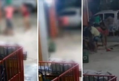 Vídeo mostra homem tentando matar companheira a facadas em Mato Grosso; veja