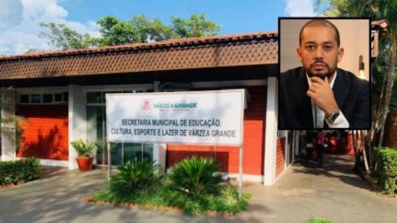 Secretário de Educação de Várzea Grande deixa cargo após Três meses de gestão