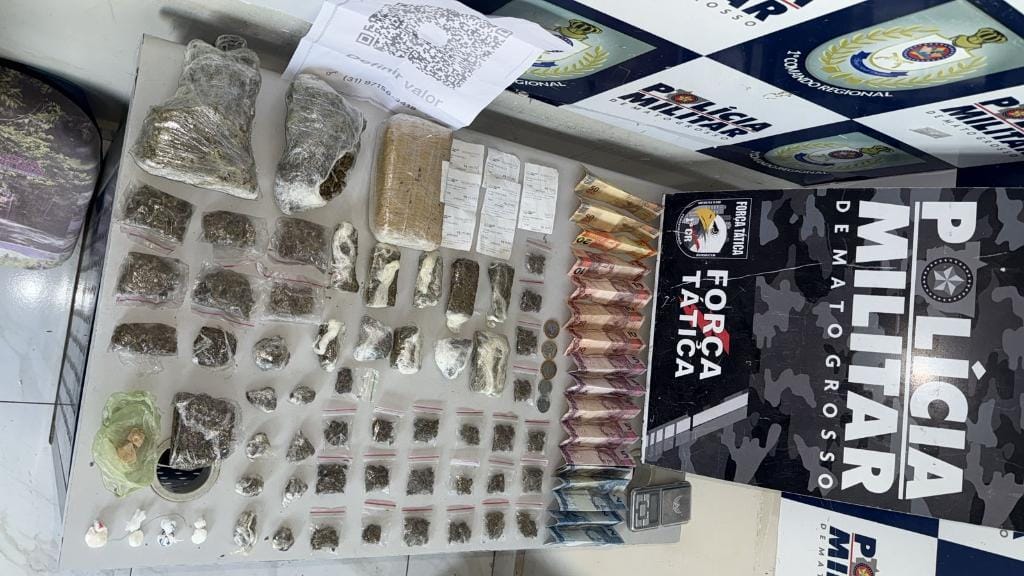 Traficantes que atuavam em distribuidora são presos e têm prejuízo de R$ 20 mil na capital