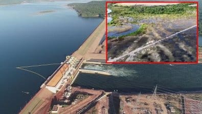 MPF abre investigação sobre hidrelétrica por morte de peixes e risco de tragédia em Mato Grosso