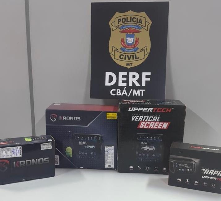 Comerciantes anunciam produtos furtados avaliados em R$ 30 mil e são presos em Cuiabá