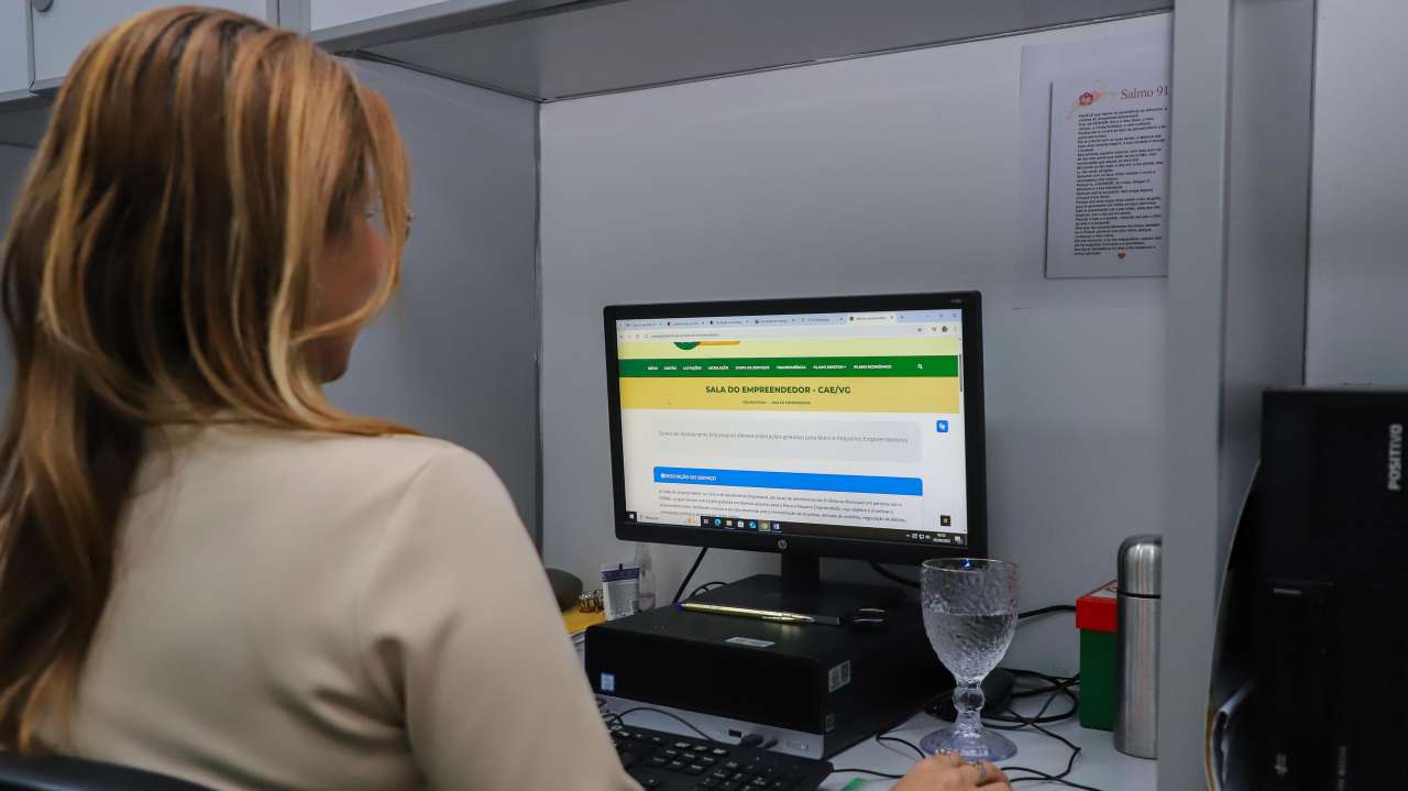 Site disponibiliza atalho para vagas de emprego e atendimento ao empreendedor