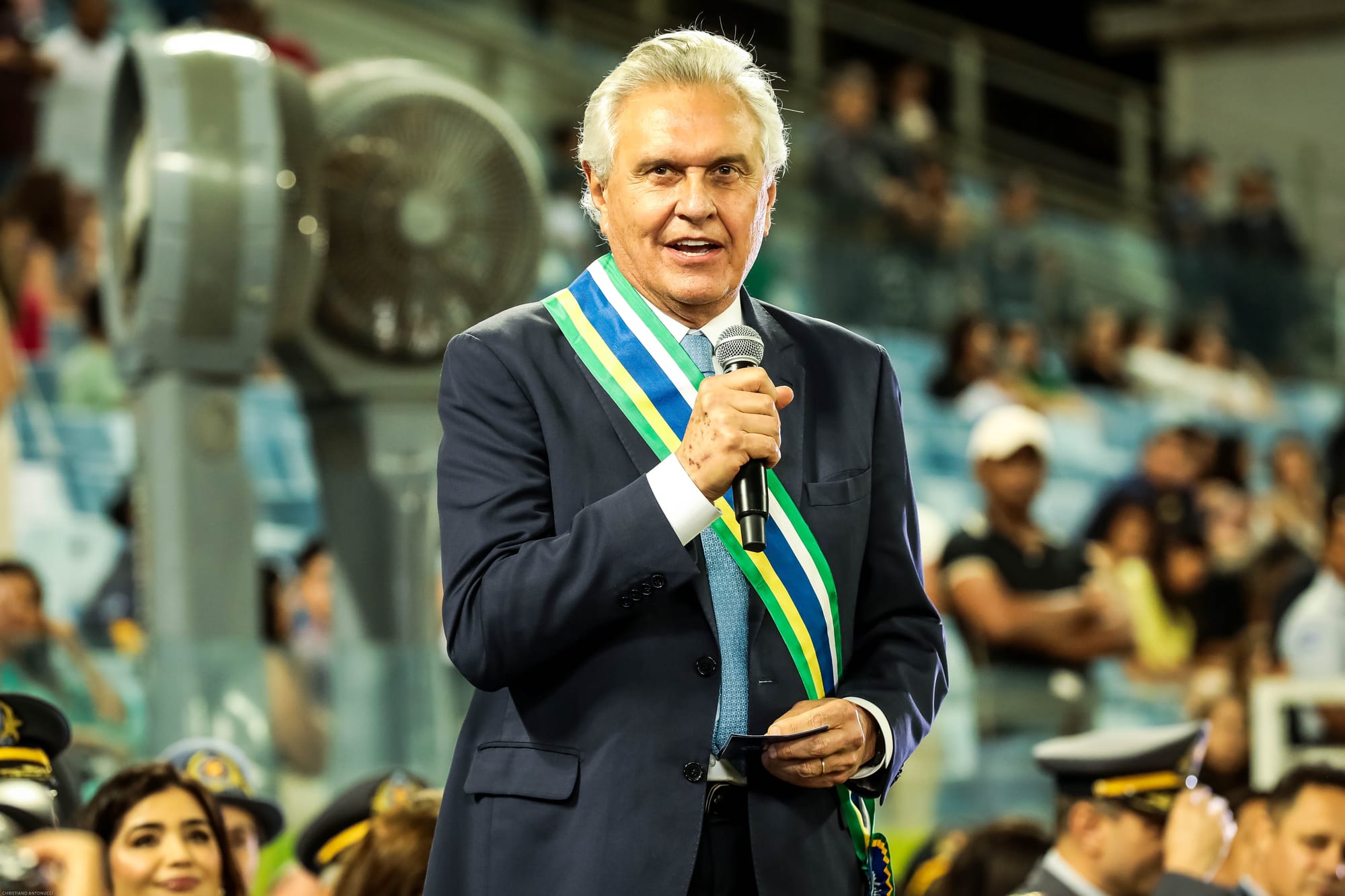 Governador de GO diz que só não disputa a presidência se Bolsonaro for candidato