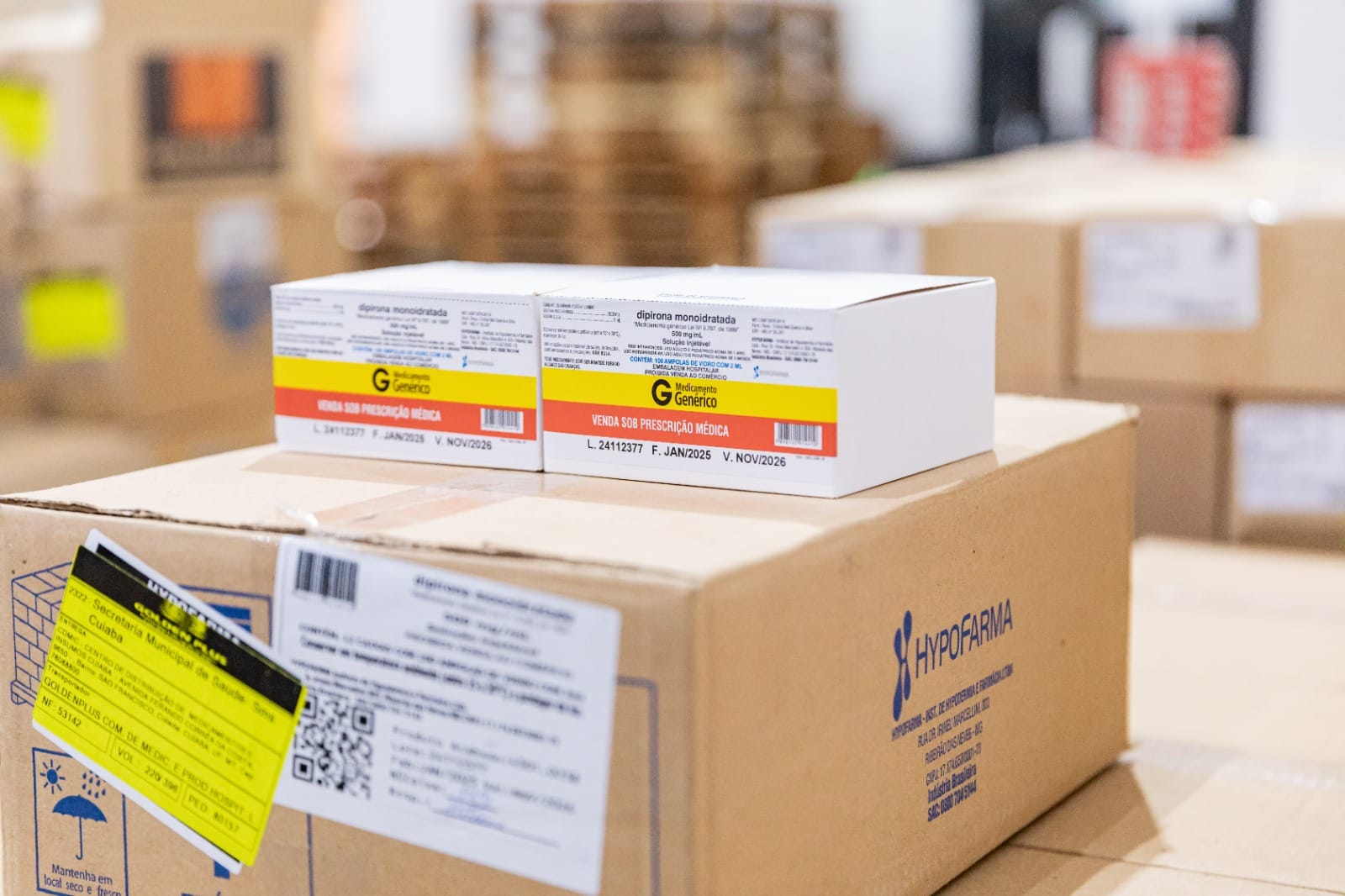 Compra emergencial de R$ 59 milhões garante abastecimento de medicamentos na capital