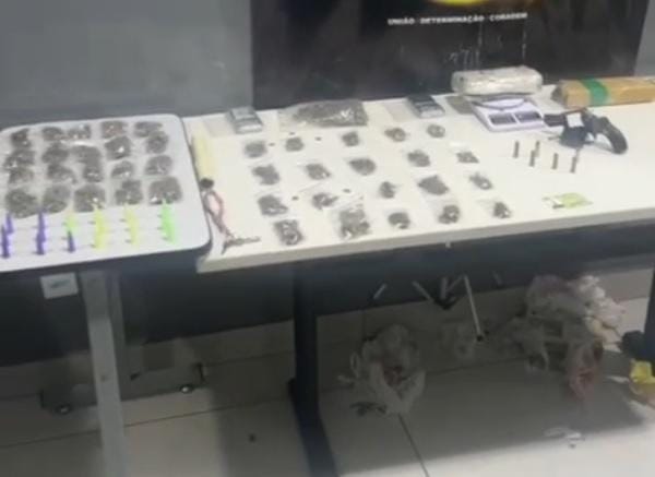 Traficantes são presos com ‘carrão’, drogas, arma e munições em Várzea Grande e Cuiabá