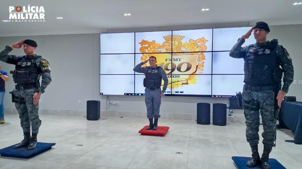 Após promoções, PM oficializa troca de comandantes de três batalhões em Cuiabá
