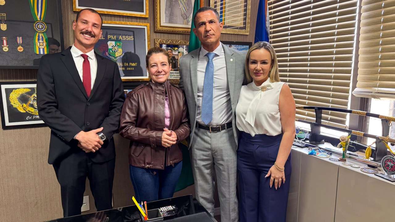 Flávia Moretti articula emendas para Várzea Grande com deputado Coronel Assis