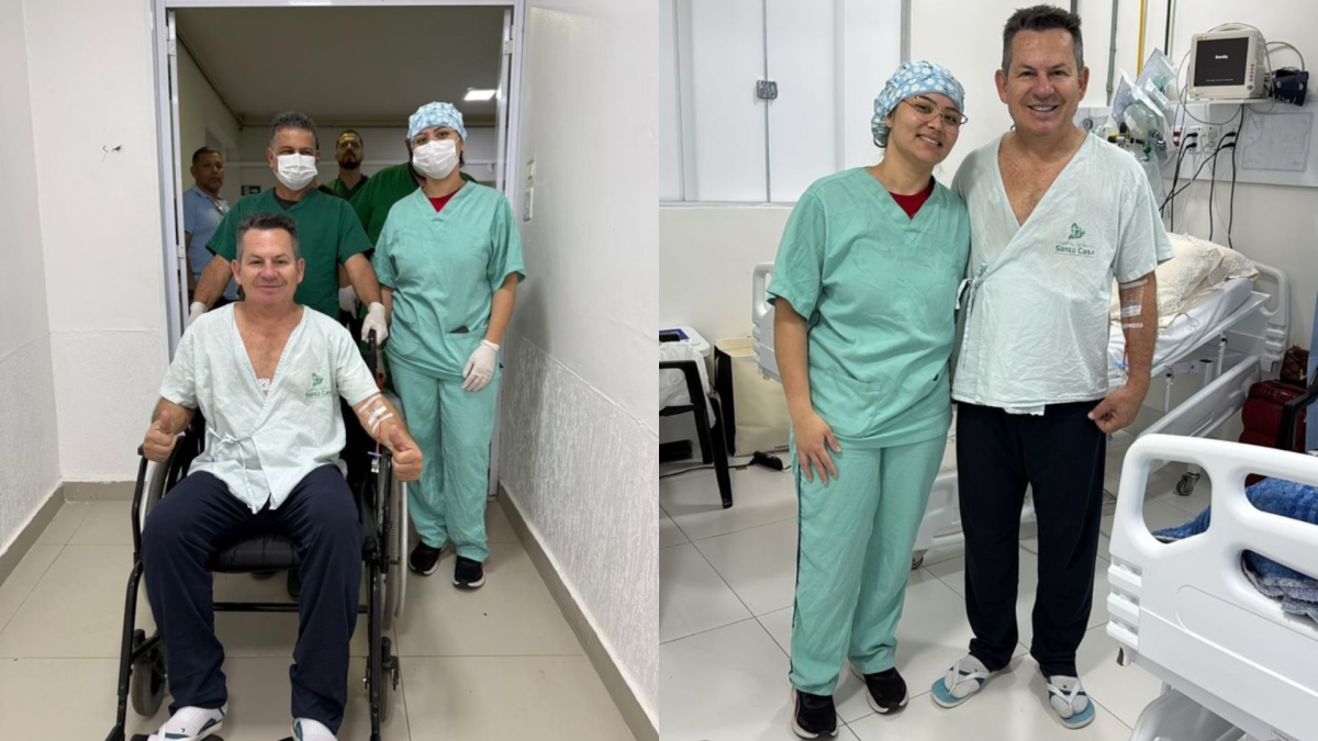 Mauro Mendes viaja para São Paulo e é internado no Sírio-Libanês para novos exames