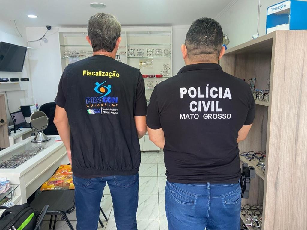 Empresários são alvos por atuação irregular em consultórios oftalmológicos