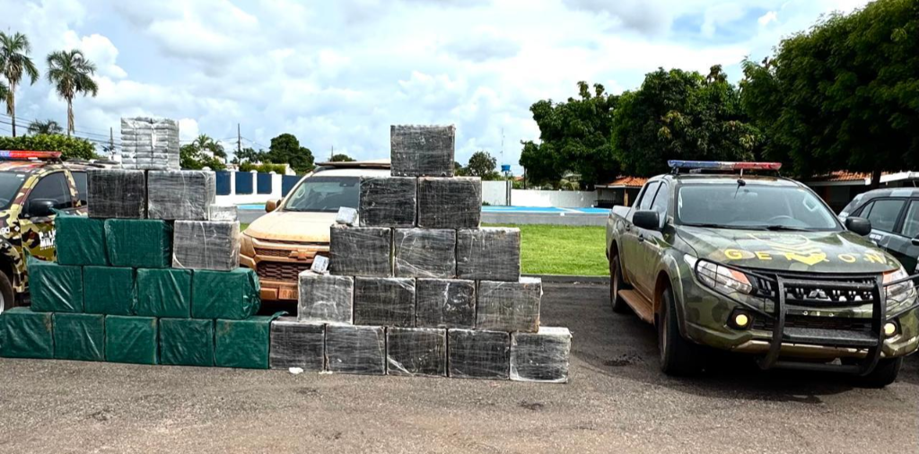 Apreensões de drogas neste ano geram prejuízo de R$ 574 milhões às facções criminosas em MT