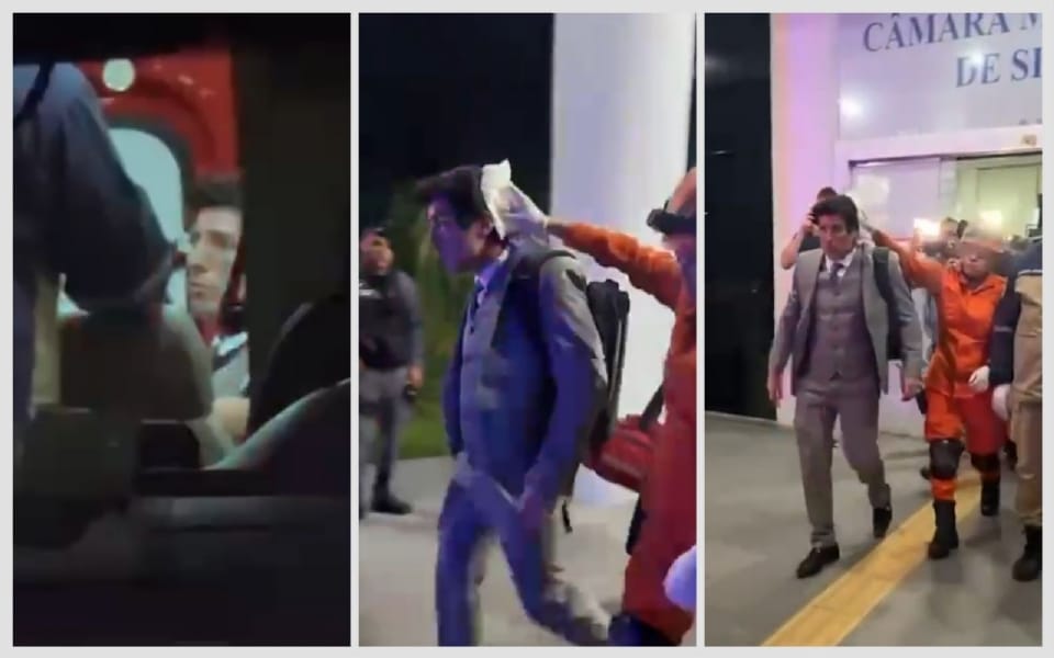 Vereador é agredido por jornalista durante sessão após denunciar propina; vídeos