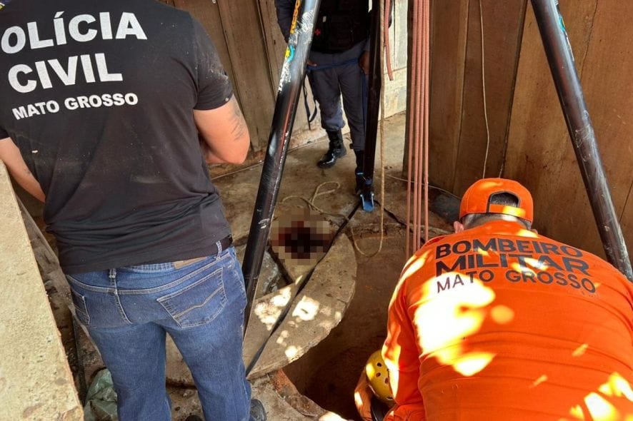 Pai e filho matam homem a facadas em quitinete e jogam corpo em poço