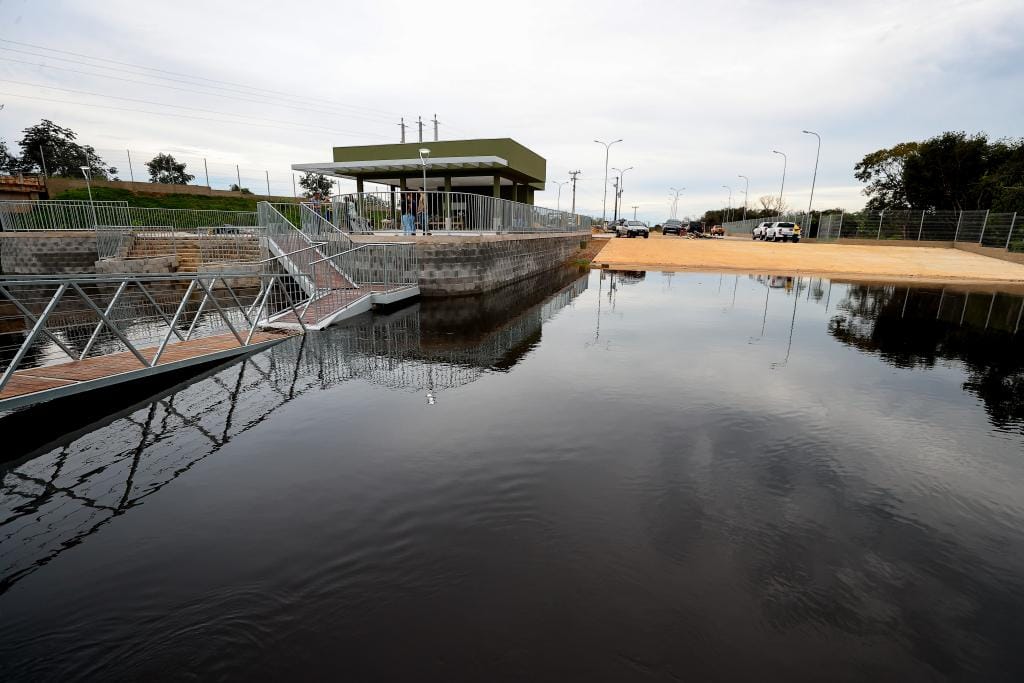 Mato Grosso conclui construção de píer no Rio Mutum em Barão de Melgaço