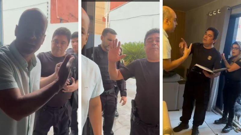 Ex-secretário alvo de operação é condenado após divulgar vídeo com ofensas a policiais federais
