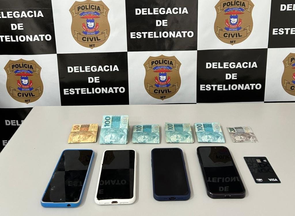 Quatro envolvidos em sequestro de mulher e roubo de R$ 200 mil são presos pela PC em Cuiabá