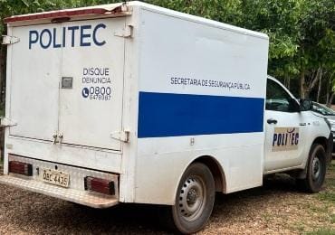 Corpo com tornozeleira é encontrado em decomposição na zona rural de Cuiabá