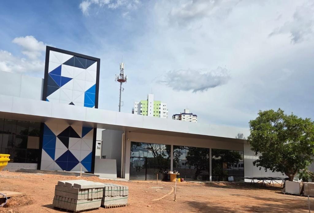 Obras da nova sede do Cermac e MT Hemocentro avançam e chegam a 78% de conclusão