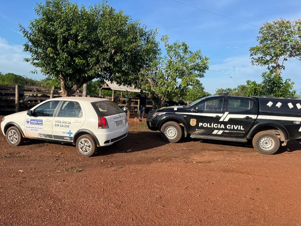 Homem é preso pela PC durante fiscalização contra comércio irregular de leite e queijo em MT