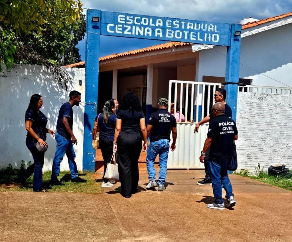 PC realiza oitivas com alunos para esclarecer abusos sexuais e bullying dentro de escola em MT