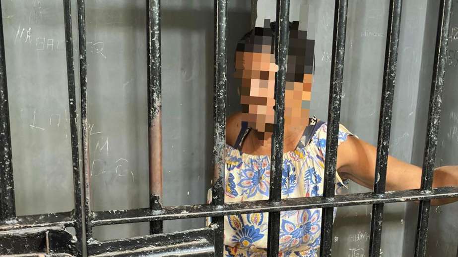 Guarda Municipal detém mulher armada com faca no restaurante popular de Várzea Grande