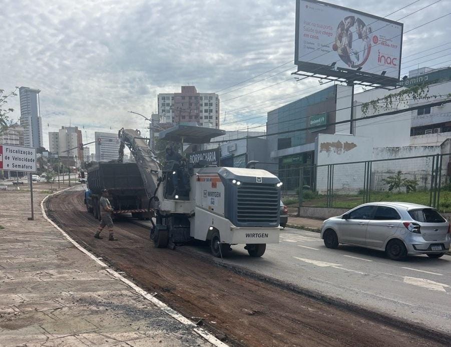 Obras vão recuperar asfalto de avenidas e melhorar drenagem em Cuiabá; confira os trechos