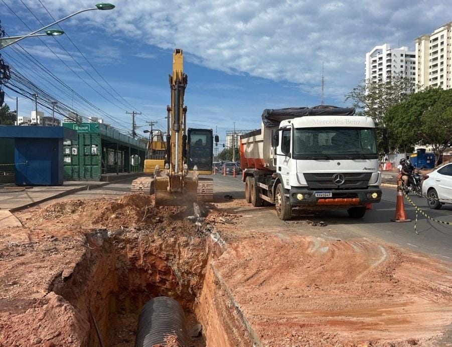 Obra do Sistema BRT terá interdições parciais na próxima semana em Cuiabá; veja locais