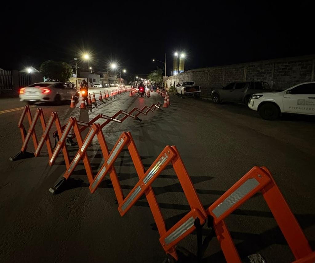 Operação Lei Seca para motos termina com dois presos em Várzea Grande